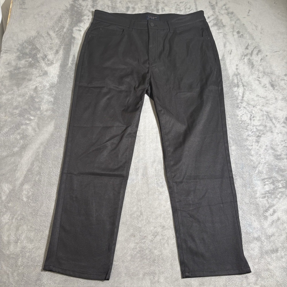 Marc Asher New York Men's Black Work Pants Size 36/30 Casual Office